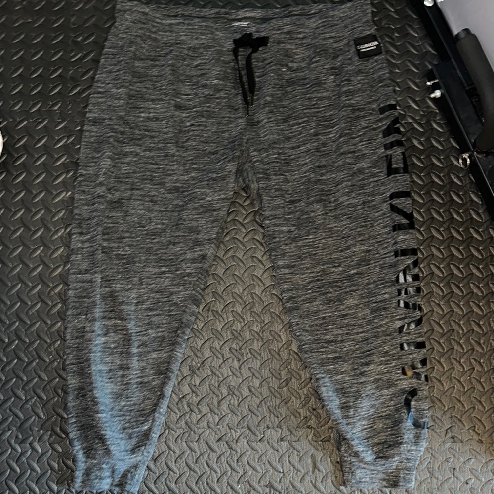 Calvin Klein Charcoal Performance Joggers